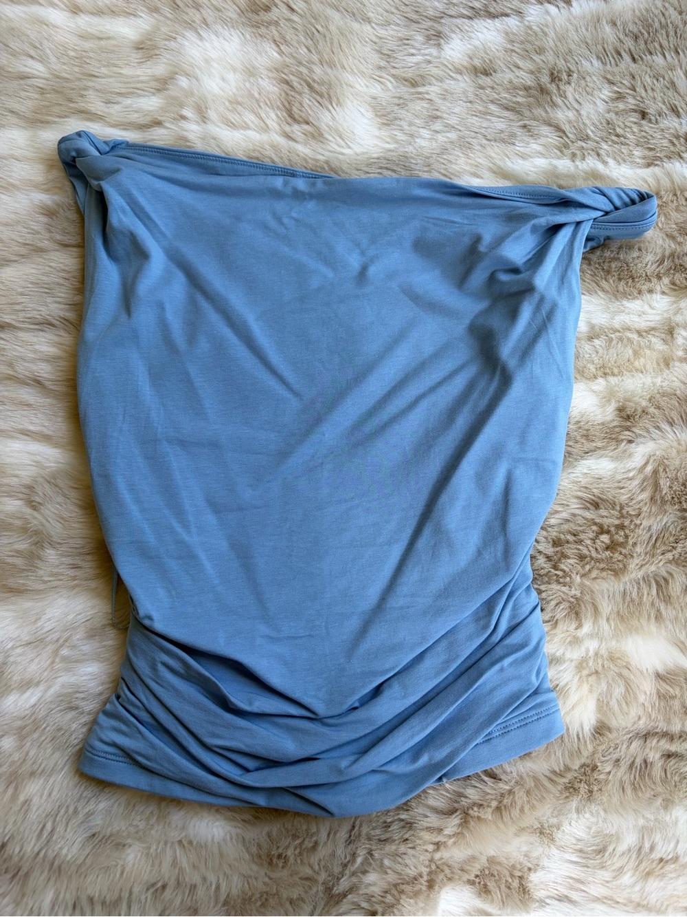 Abercrombie twist off shoulder top
